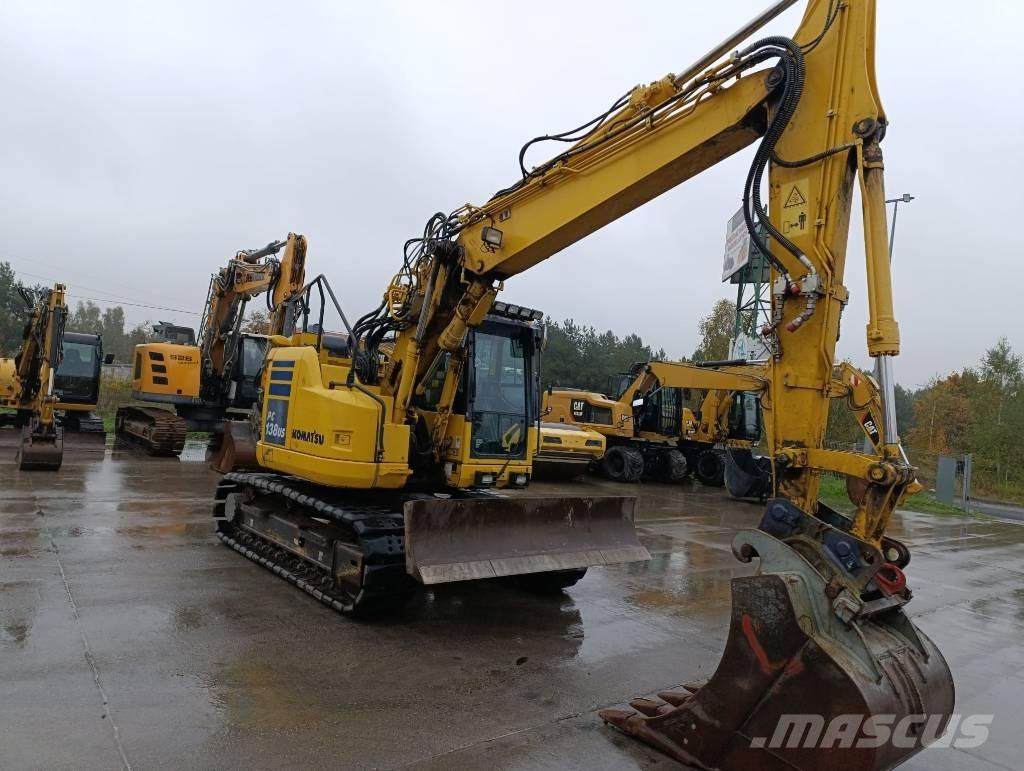 Komatsu PC 138 US-11 Excavadoras de cadenas