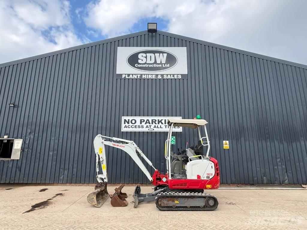 Takeuchi TB 216 Mini excavadoras < 7t