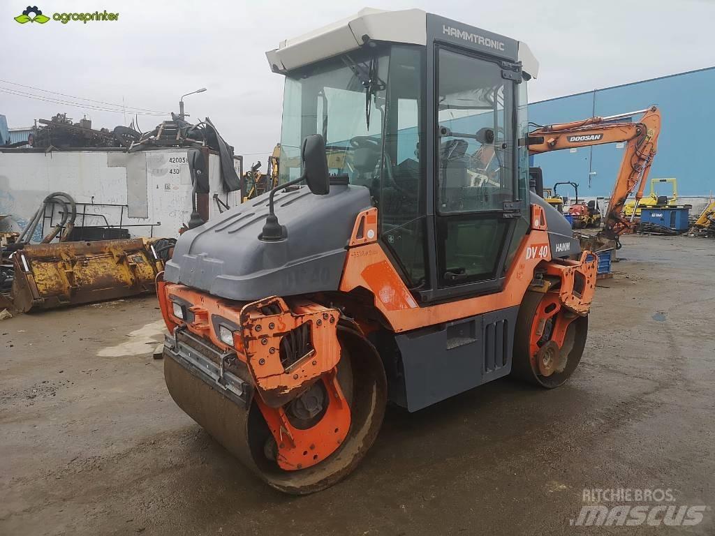 Hamm DV 40 VV Rodillos de doble tambor