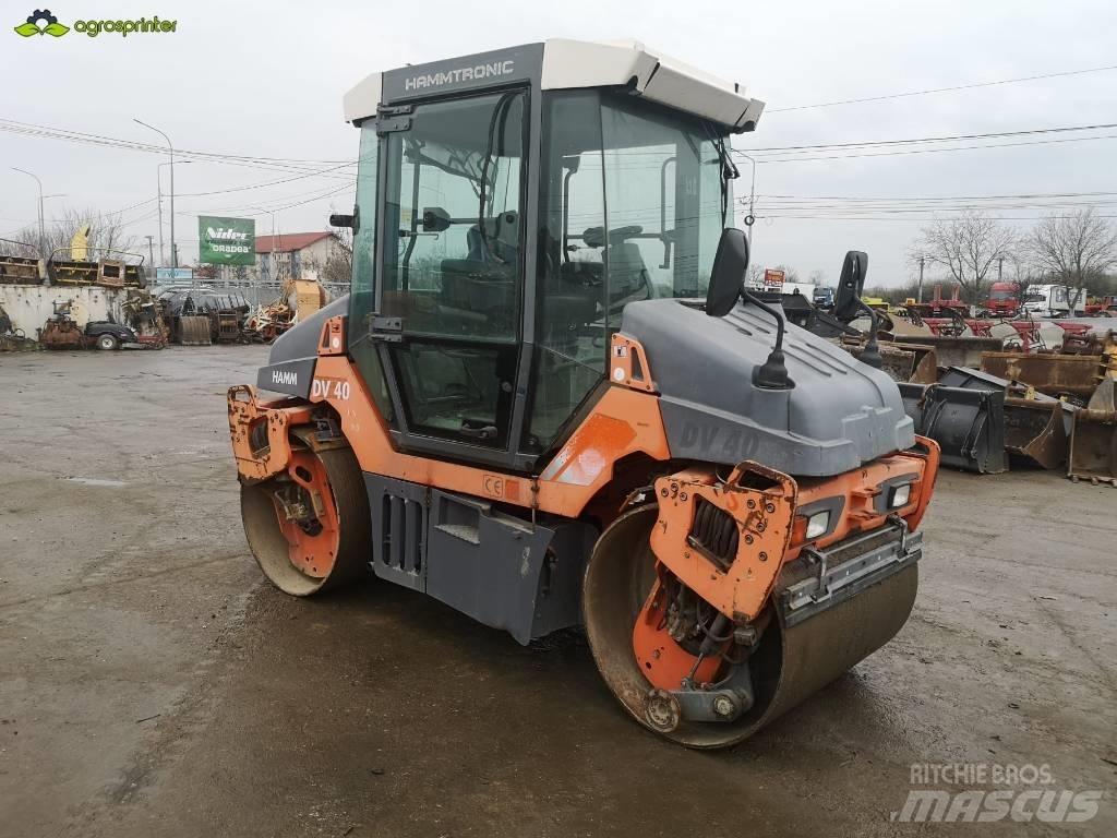 Hamm DV 40 VV Rodillos de doble tambor