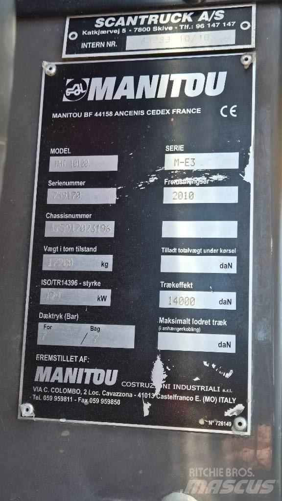 Manitou MHT 10120 Carretillas telescópicas
