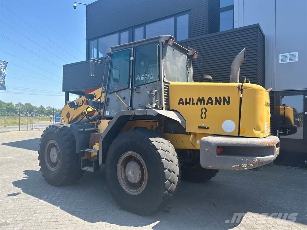 Ahlmann AZ 210 Cargadoras sobre ruedas
