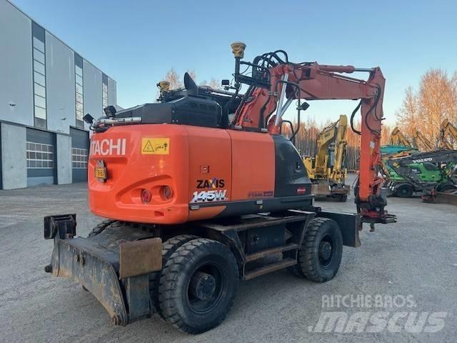Hitachi ZX 145 W-6 Excavadoras de ruedas