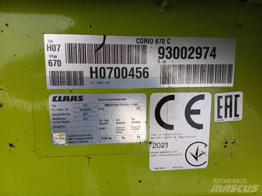 CLAAS Corio Accesorios para cosechadoras combinadas