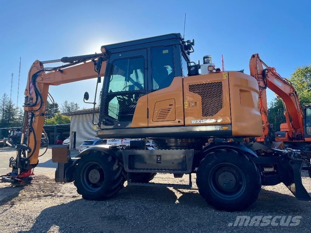 CASE WX 155 ESR Excavadoras de ruedas