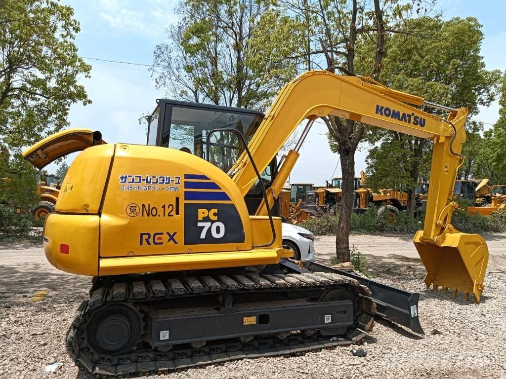 Komatsu PC 70 Excavadoras de cadenas