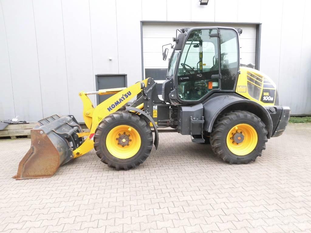 Komatsu WA 100 M-8 Cargadoras sobre ruedas