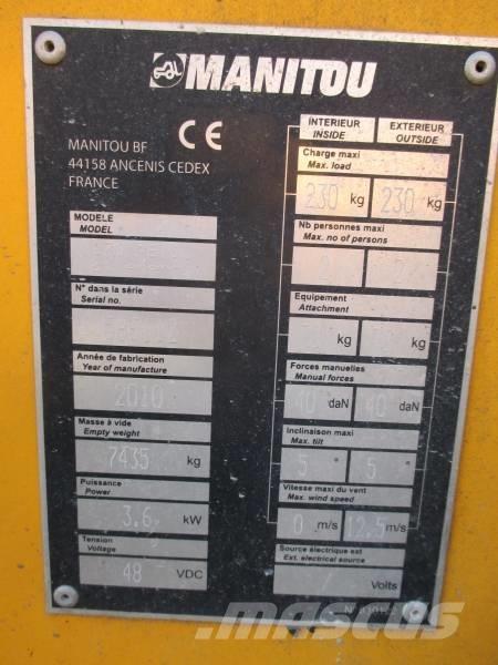 Manitou 170AETJ Plataforma de trabajo articulada