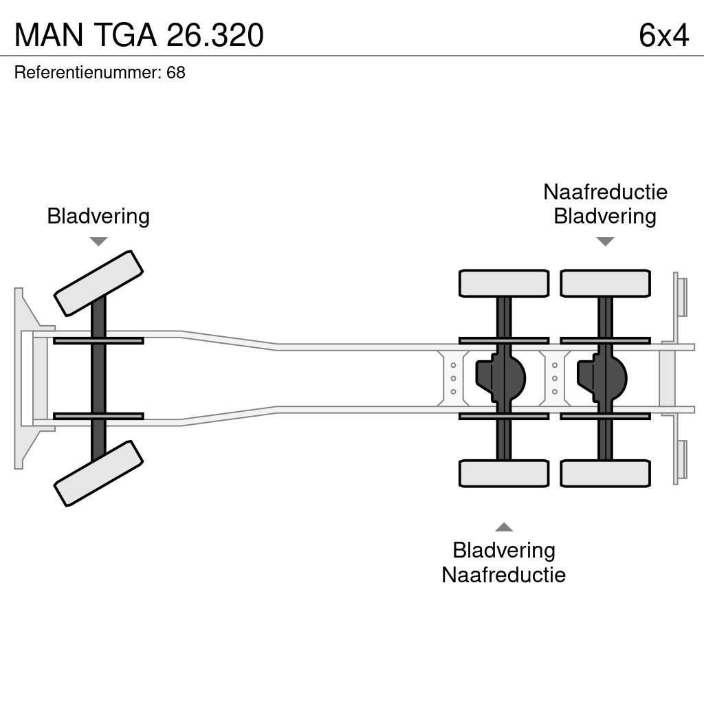 MAN TGA 26.320 Camiones portamaquinaria