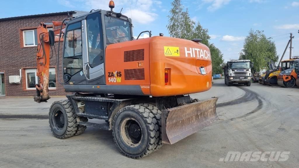 Hitachi ZX 140 W-3 Excavadoras de ruedas
