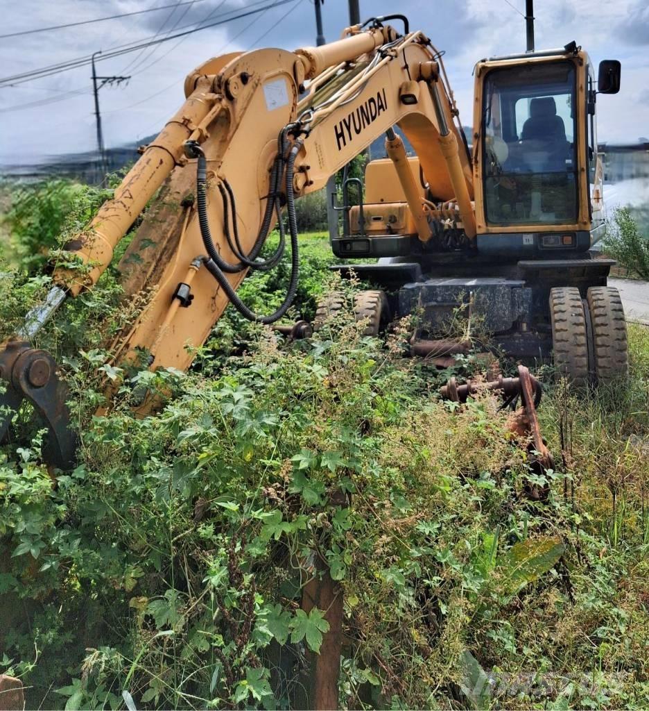 Hyundai Robex 140 W Excavadoras de ruedas