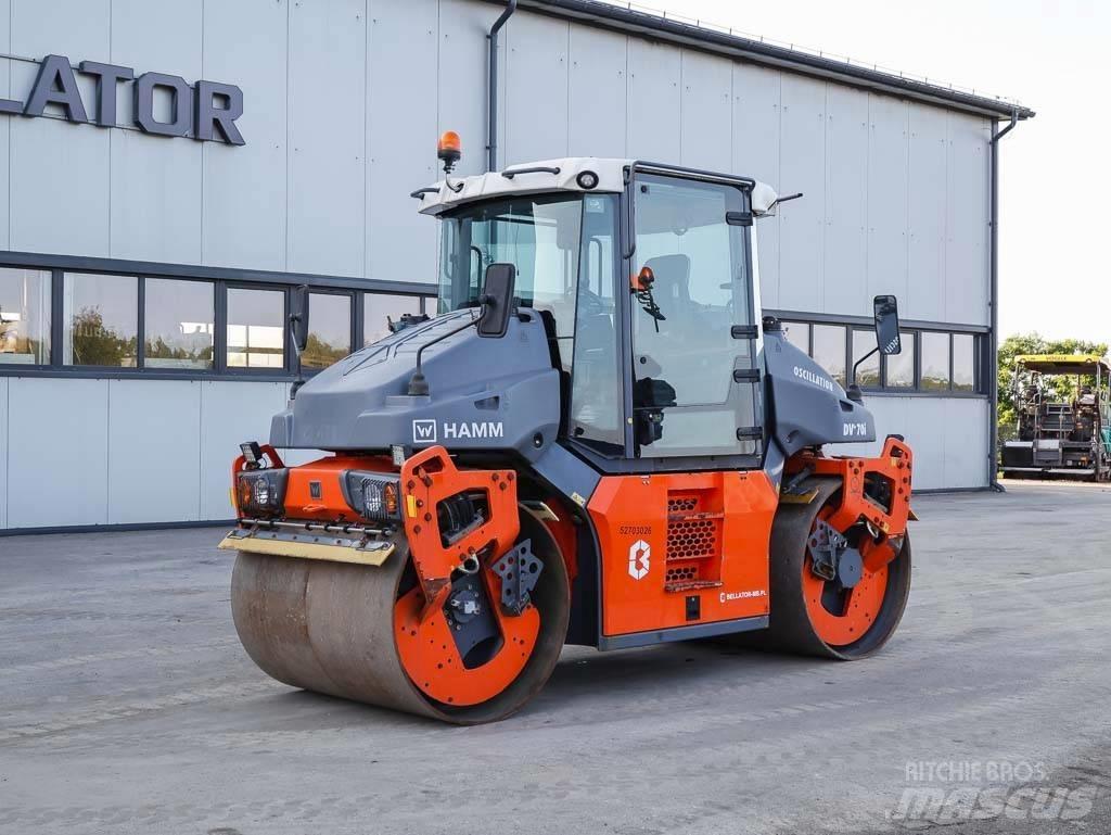 Hamm DV+ 70i VO-S Rodillos de doble tambor