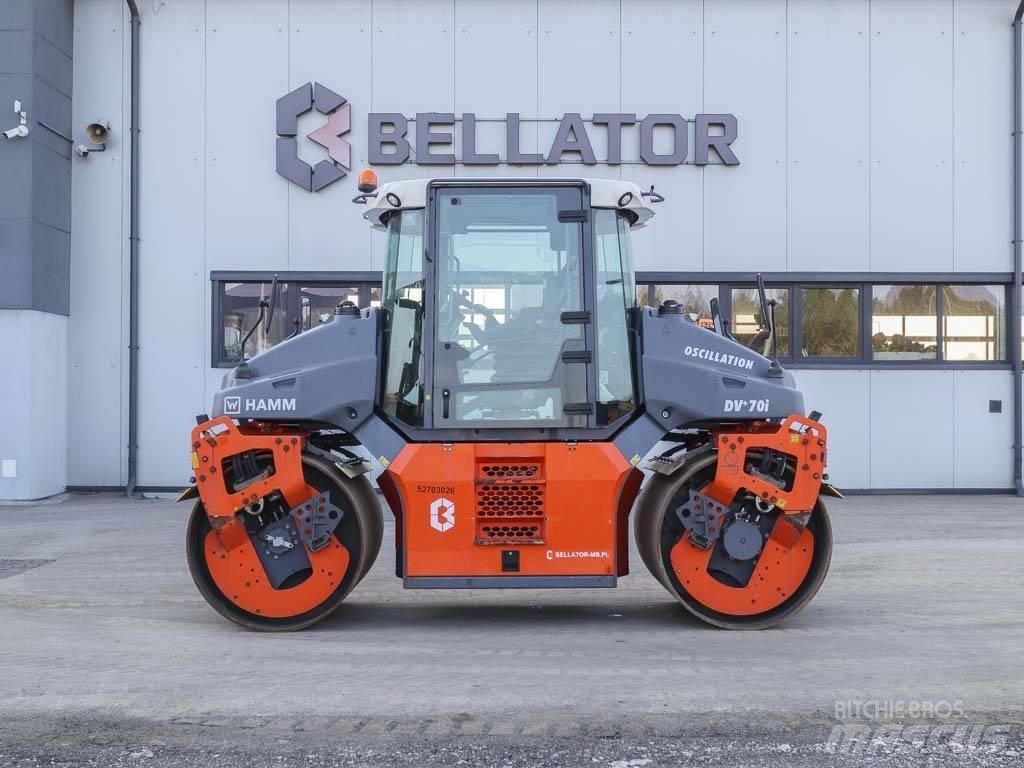 Hamm DV+ 70i VO-S Rodillos de doble tambor
