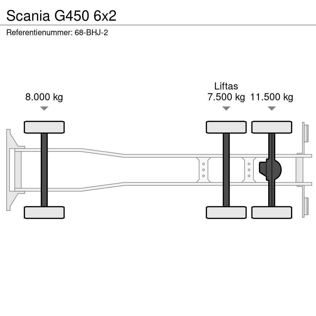 Scania G450 6x2 Camiones chasis