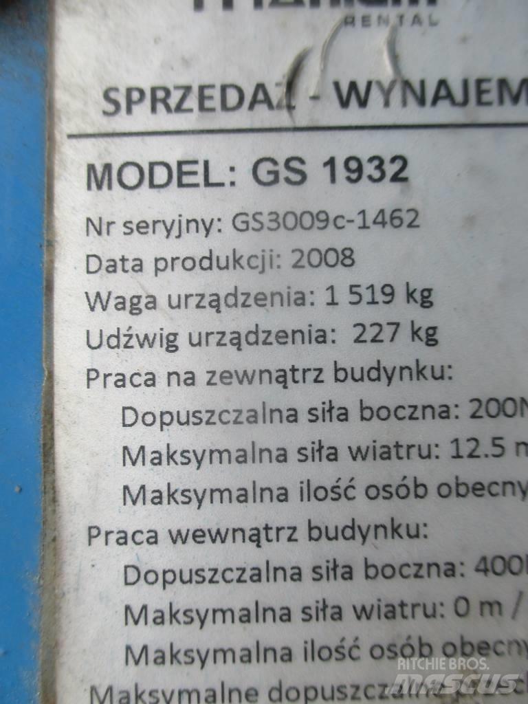Genie GS 1932 Plataformas tijera