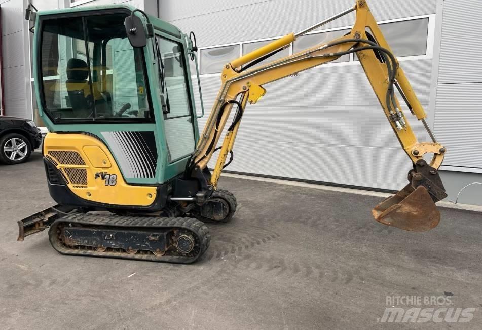 Yanmar SV 18 Mini excavadoras < 7t