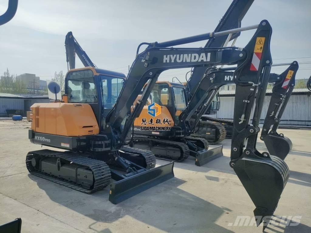 Hyundai HX60Pro Mini excavadoras < 7t