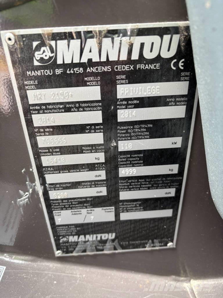 Manitou MRT 2140+ Carretillas telescópicas