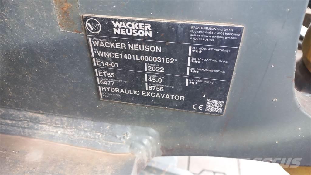 Wacker Neuson ET65 Excavadoras de cadenas