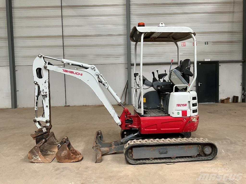 Takeuchi TB 215 R Mini excavadoras < 7t