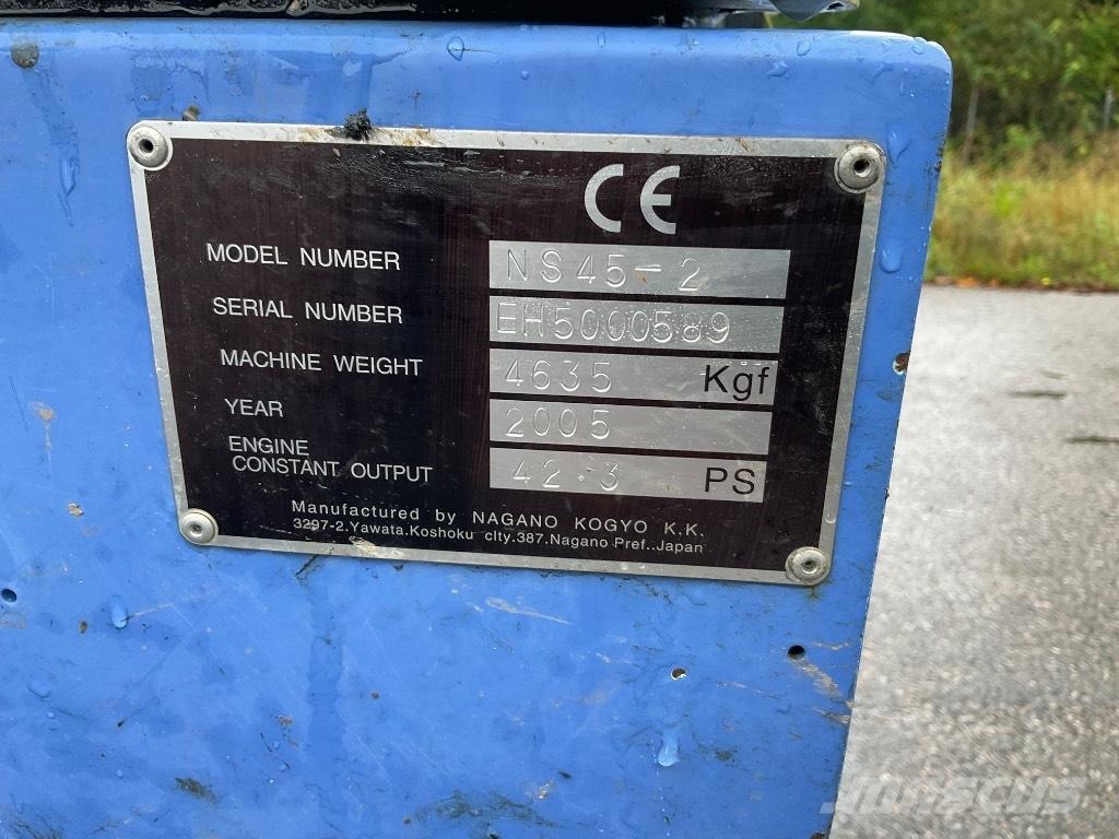 Nagano N50 Otros equipos de carga y excavación