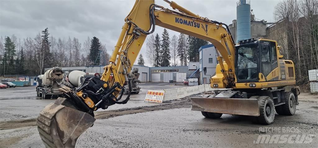 Komatsu PW180-11 Excavadoras de ruedas