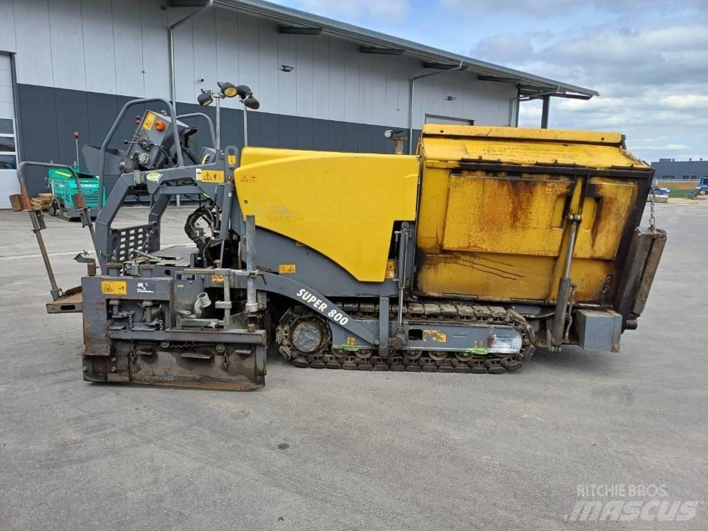 Vögele Super 800 Asfaltadoras