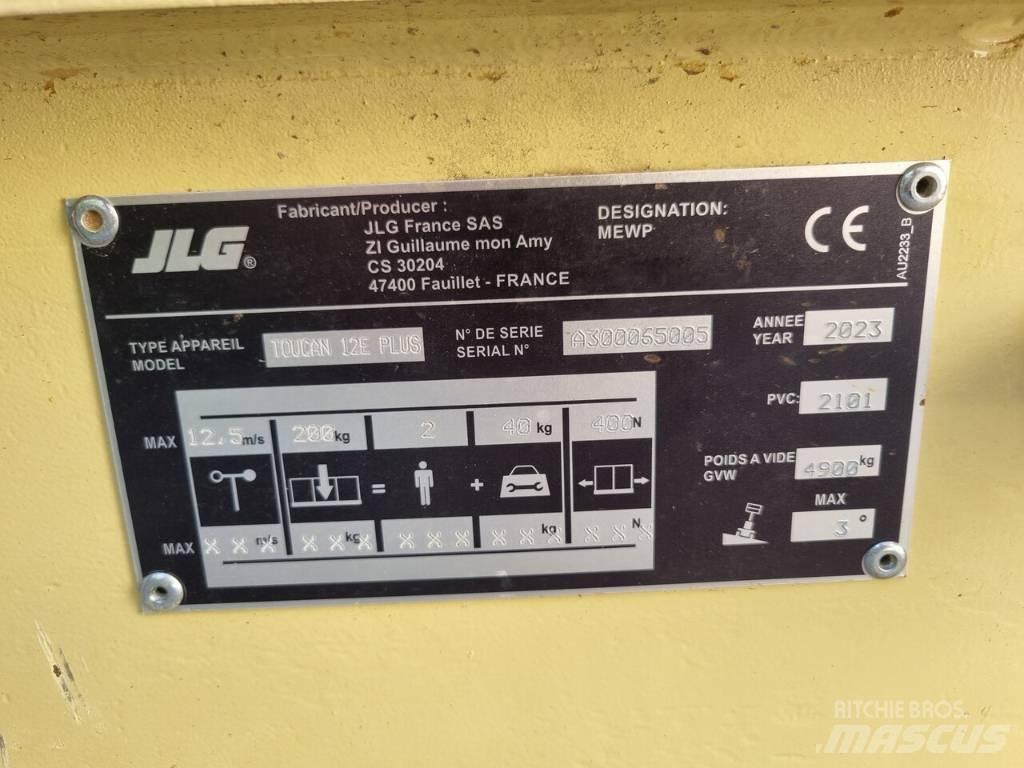 JLG Toucan 12 E Plus Plataforma de trabajo articulada