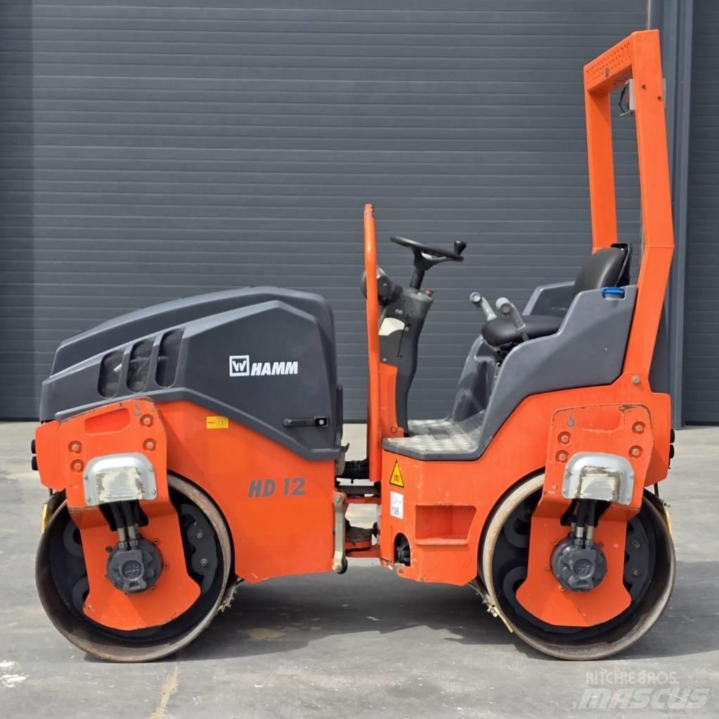 Hamm HD 12 VV Rodillos de doble tambor