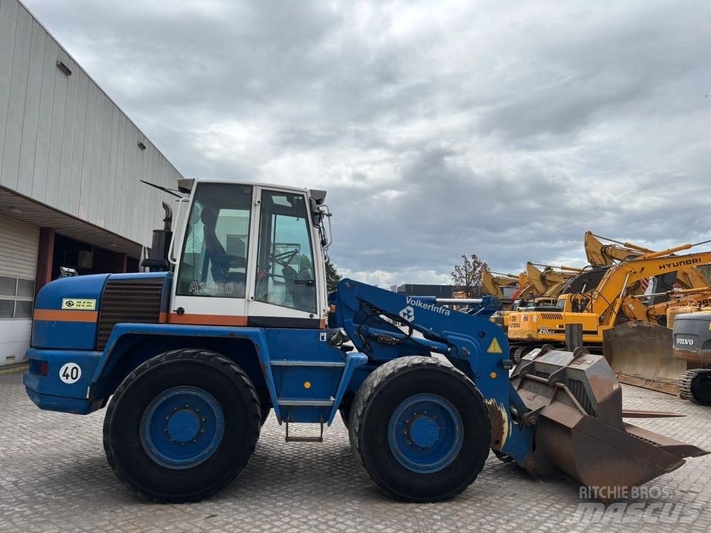 Ahlmann AZ 150 Cargadoras sobre ruedas