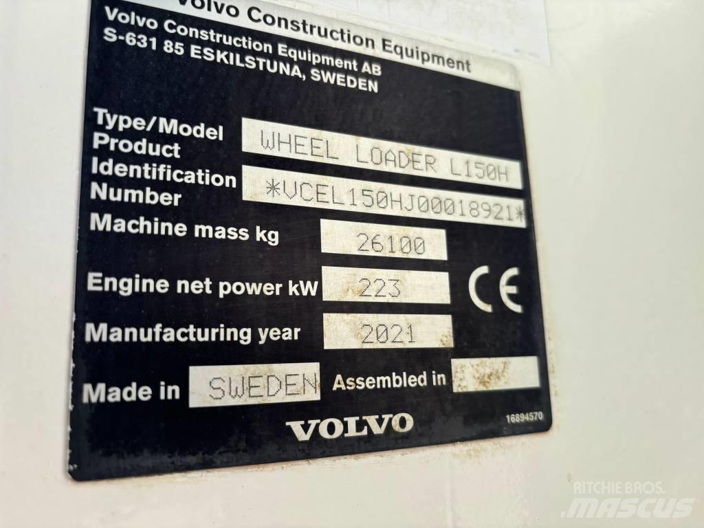 Volvo Radlader L150H Cargadoras sobre ruedas