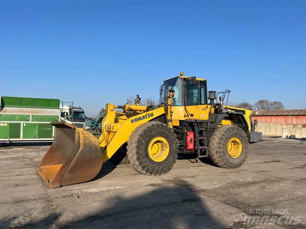 Komatsu WA 470-6 Cargadoras sobre ruedas