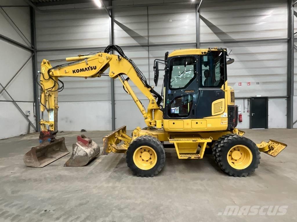 Komatsu PW 98 MR-8 Excavadoras de ruedas