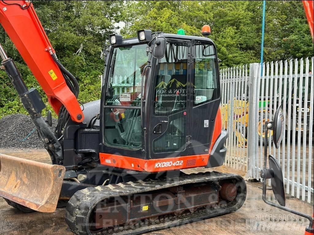 Kubota KX 080-4 Excavadoras 7t - 12t