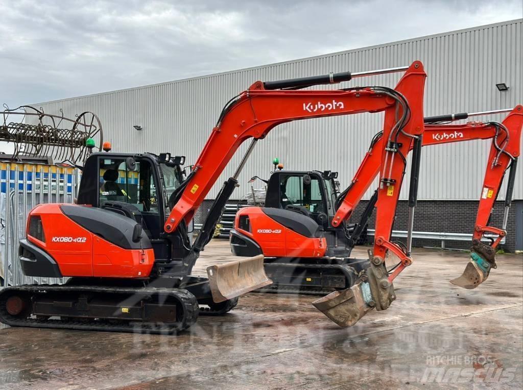 Kubota KX 080-4 Excavadoras 7t - 12t