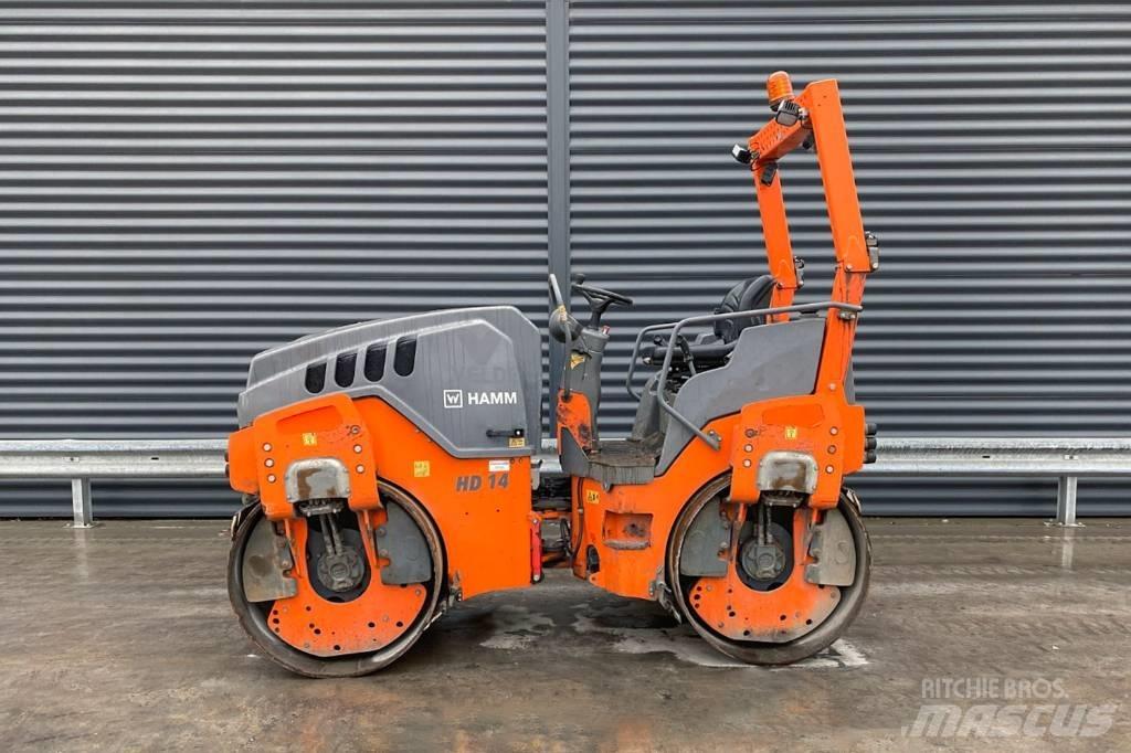 Hamm HD 14 VV Rodillos de doble tambor