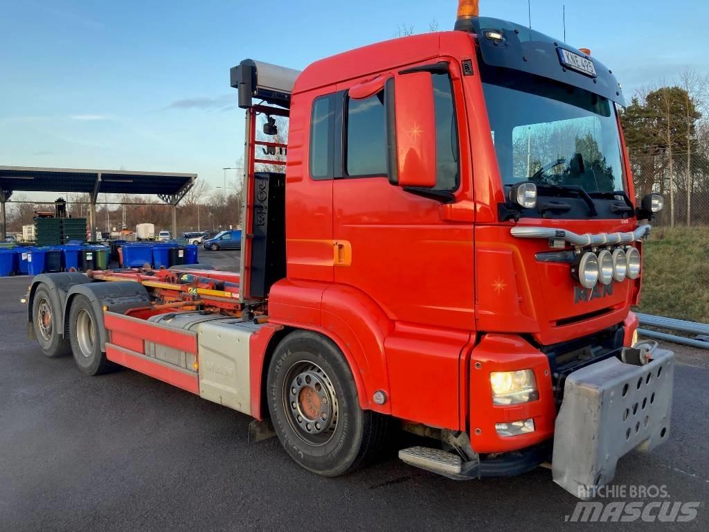 MAN TGS 26.460 LL Camiones polibrazo