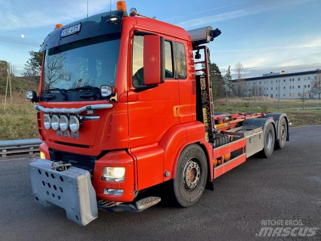 MAN TGS 26.460 LL Camiones polibrazo