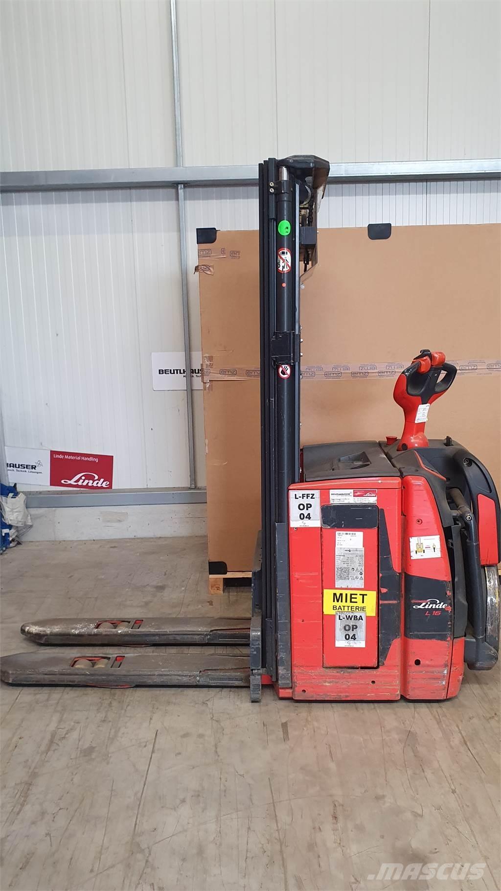 Linde L16AP Apiladores eléctricos
