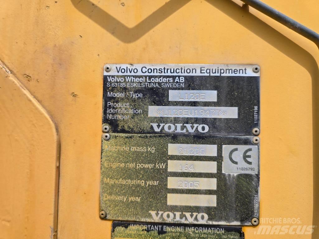 Volvo L 120 E Cargadoras sobre ruedas
