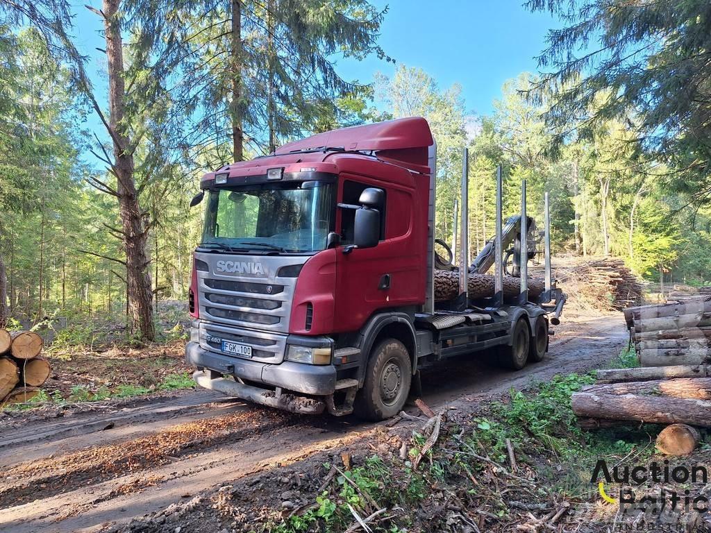 Scania R 480 Transporte de madera