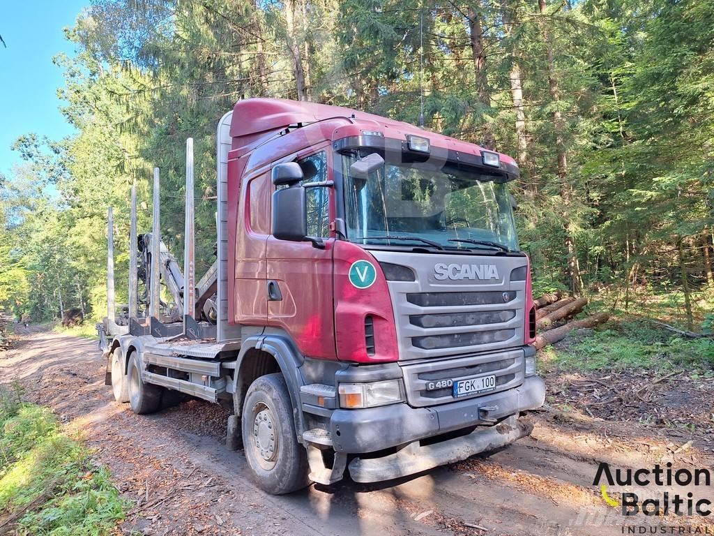 Scania R 480 Transporte de madera