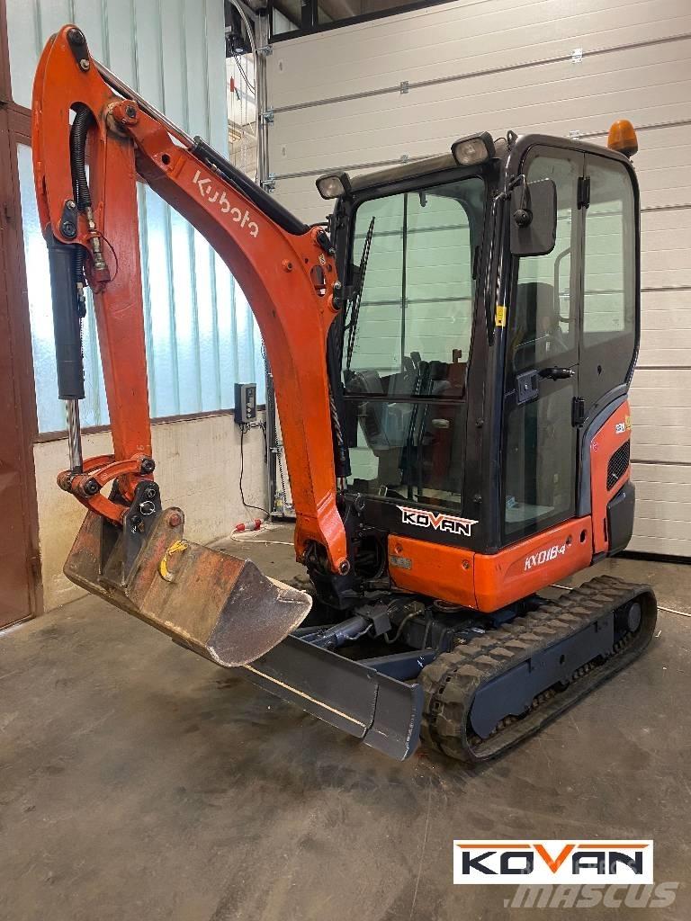 Kubota KX 018-4 Mini excavadoras < 7t