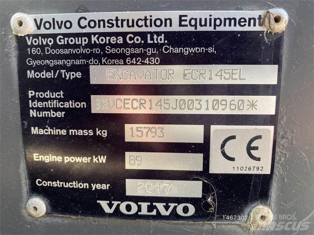 Volvo ECR145EL Excavadoras de cadenas