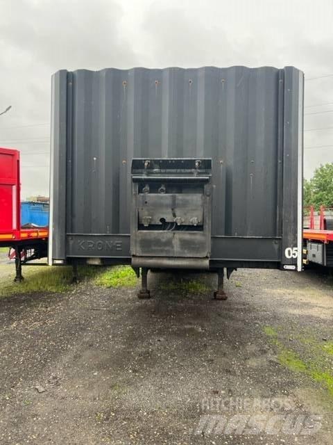 Krone SDP Semirremolques de plataformas planas/laterales abatibles