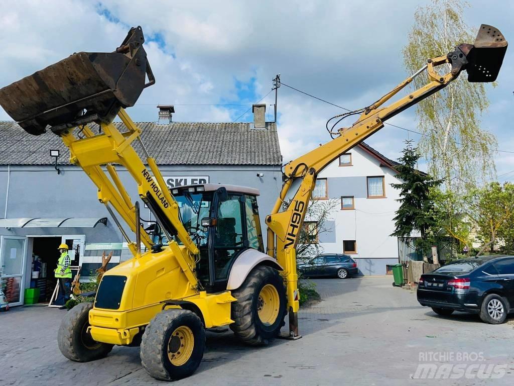 New Holland LB 95 Retrocargadoras