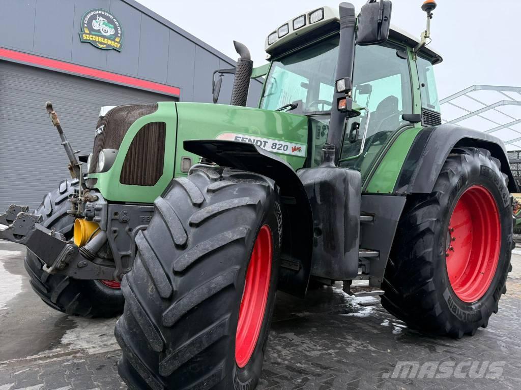 Fendt 820 Vario TMS Tractores