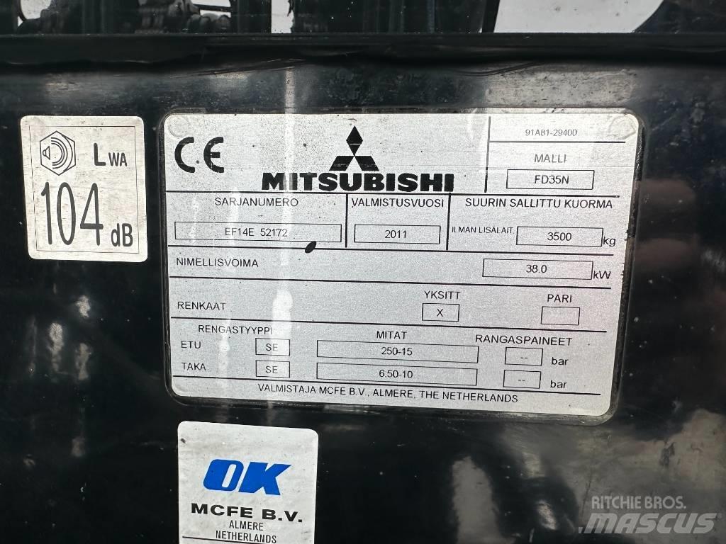 Mitsubishi FD 35 N Carretillas diesel