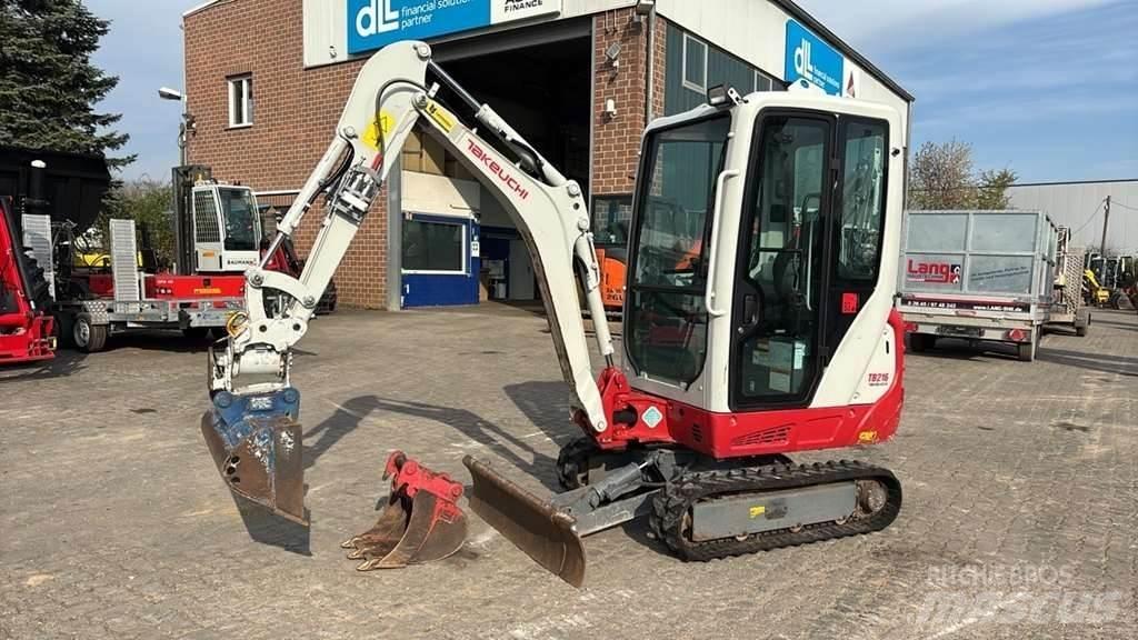 Takeuchi TB216 Mini excavadoras < 7t
