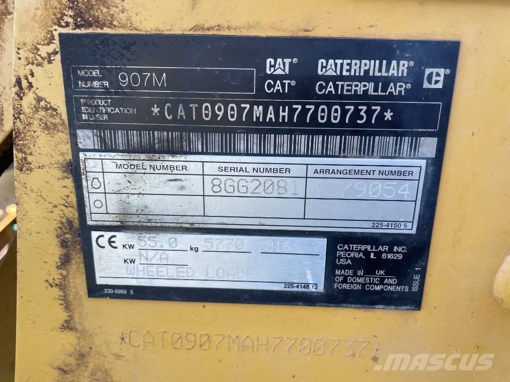 CAT 907 M Cargadoras sobre ruedas